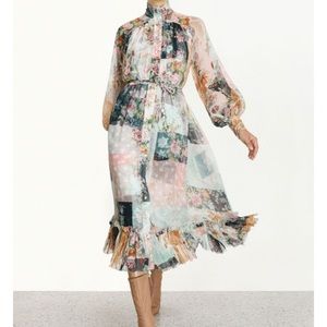 !sold! Zimmermann Wavelength Smock Midi